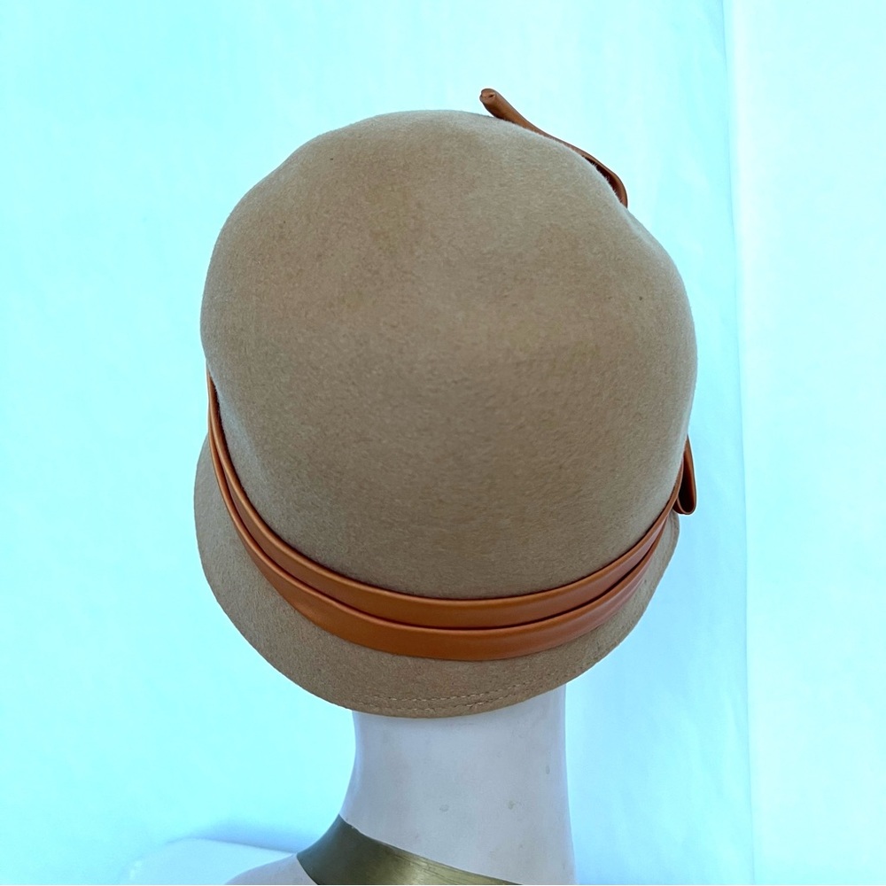 Vintage Henry Pollak New York Cloche Flapper Style 20s Hat - Picture 5 of 15